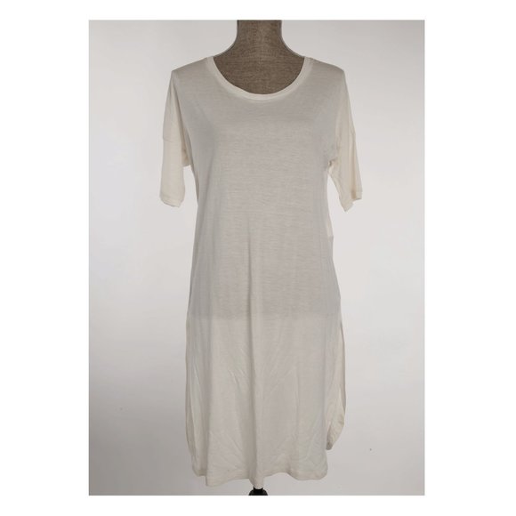 Vero Moda Long Offwhite T-shirt - Picture 3 of 5